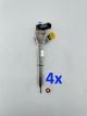 4x INJEKTOR 0445110524 0445110300 Alfa Mito 1.6 JTDM Fiat Doblo 1.6 D MJ Opel Combo