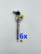 6x INJEKTOR 0445110478 BMW Xdrive X3 F10 F11 520d 530d 320d 330d Injektor