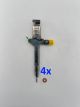 4x INJEKTOR RF7J13H50 Mazda 6 GG 2.0 CDI ab 2005 095000-5780
