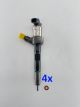 4x INJEKTOR R2AA13H50 Denso Mazda 3 BL 6 GH 2,2 D MZR-CD Denso Injektor